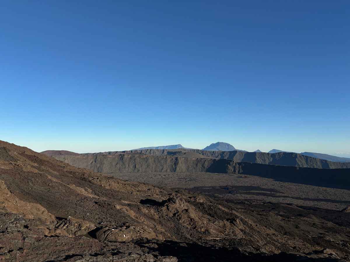 Photographie de montagne prise lors de vacances à La Réunion en 2026 comme source d'inspiration
