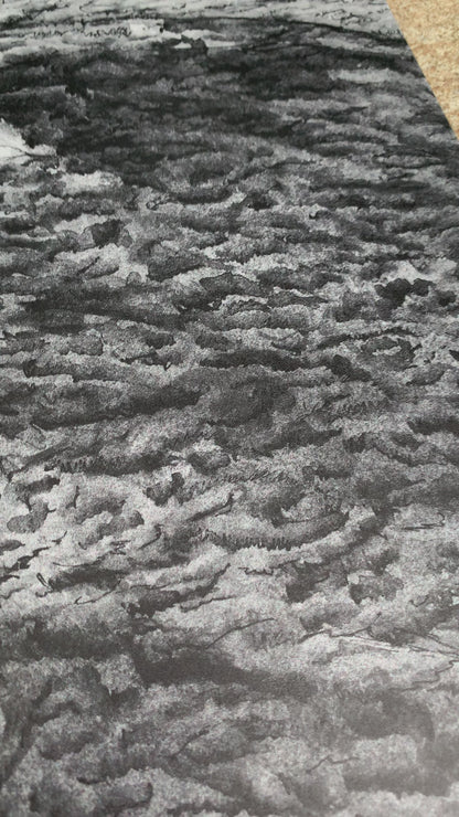 Pic du Cagire 60x80cm Edition limitée, Pyrénées, oeuvre d'art rigide