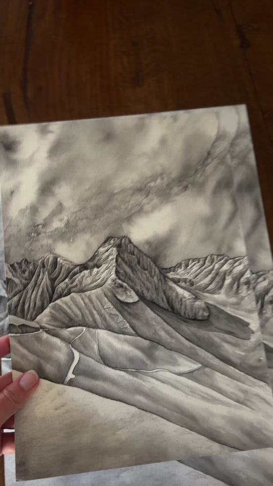 vidéo des tirages d art du tourmalet au format A4 et A3 