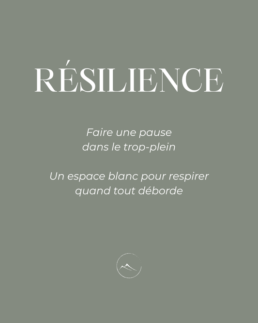 Présentation en quelques lignes de la peinture résilience à l'encre de chine et de sa signification 